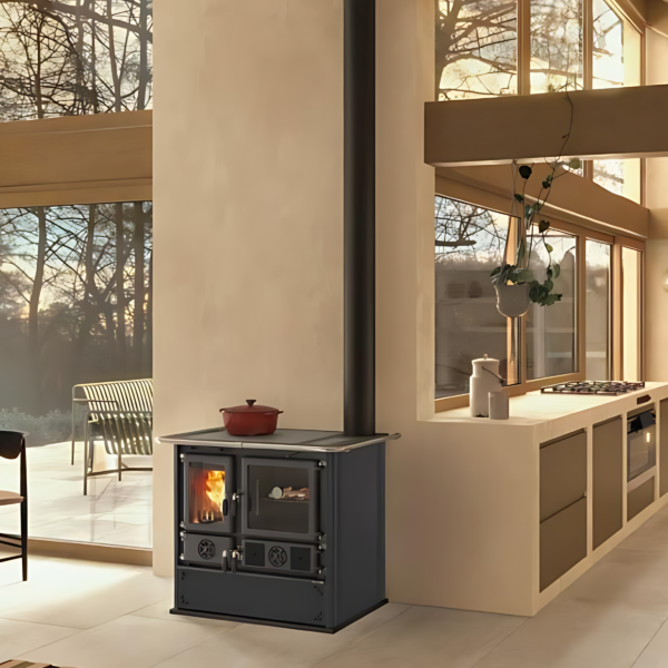 Cuisinière à bois LA NORDICA Rosa Steel 5.0 8.8kW