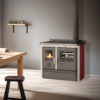Cuisinière à bois MODERNA Cooky Luxe Rouge 11 kW