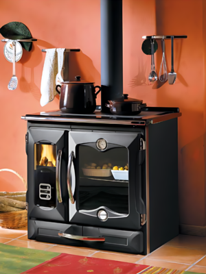 Cuisinière à bois en fonte LA NORDICA Suprema 4.0 9kW