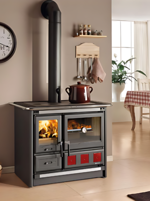 Cuisinière à bois en pierre LA NORDICA Rosa XXL 5.0 Petra 11kW
