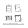 Cuisinière à bois encastrable raccordable LA NORDICA Verona XXL 7kW