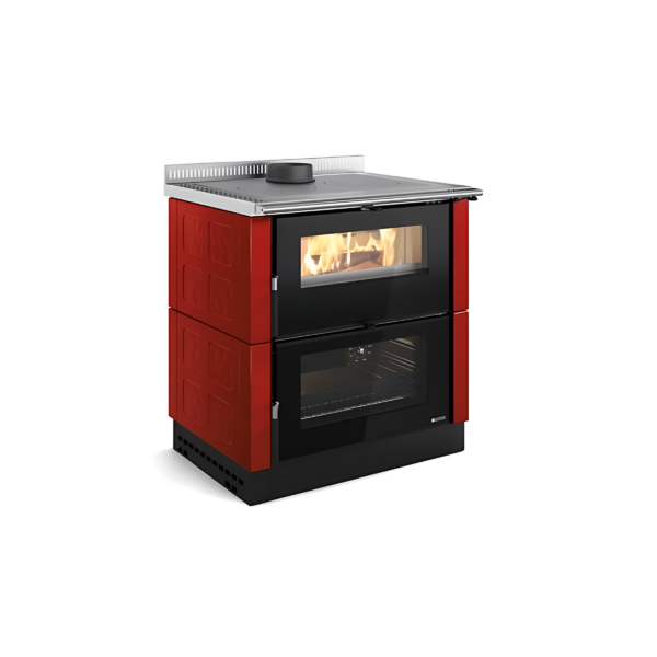 Cuisinière à bois raccordable LA NORDICA Verona XXL Maiolica 7kW