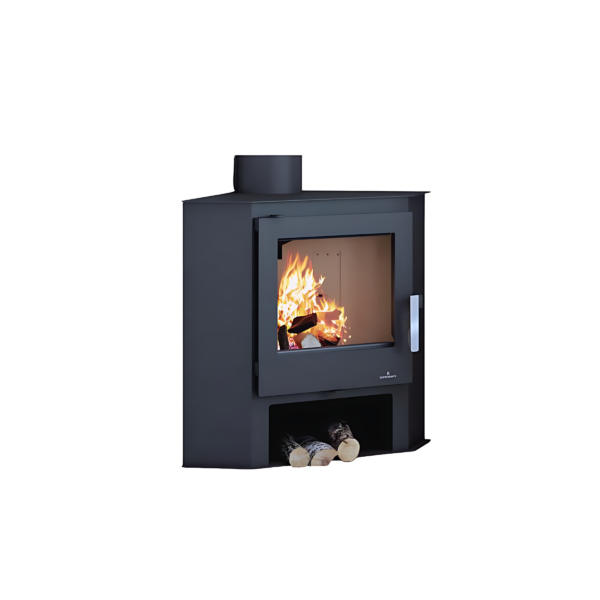 Poêle à bois d'angle BRONPI Lerma 8.7kW
