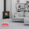 Poêle à bois d'angle BRONPI Lerma 8.7kW