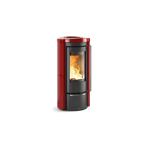 Poêle à bois en faïence LA NORDICA Liu 7.5kW