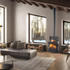 Poêle à bois en fonte LA NORDICA Isotta con cerchi Evo 11.9kW