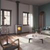 Poêle à bois en pierre naturelle LA NORDICA Rossella R1 BII 8.8kW