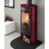 Poêle a bois étanche en céramique EVACALOR Marica 8kW