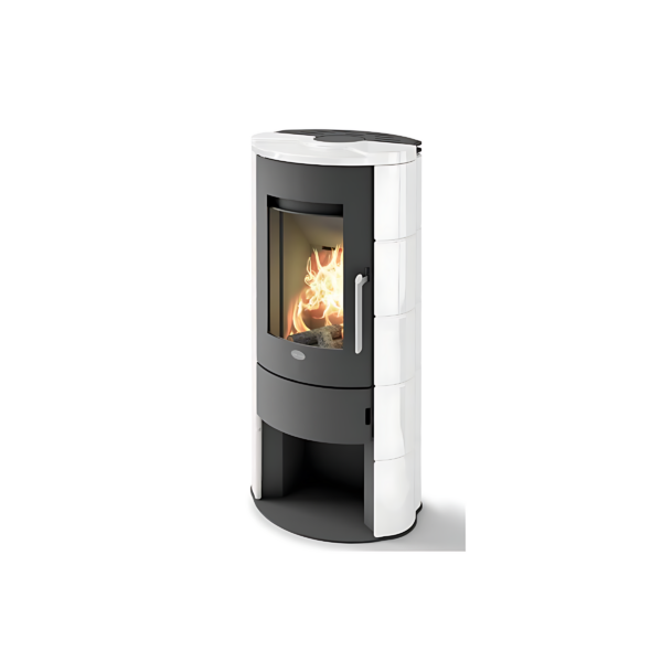 Poêle a bois étanche en céramique EVACALOR Marica 8kW