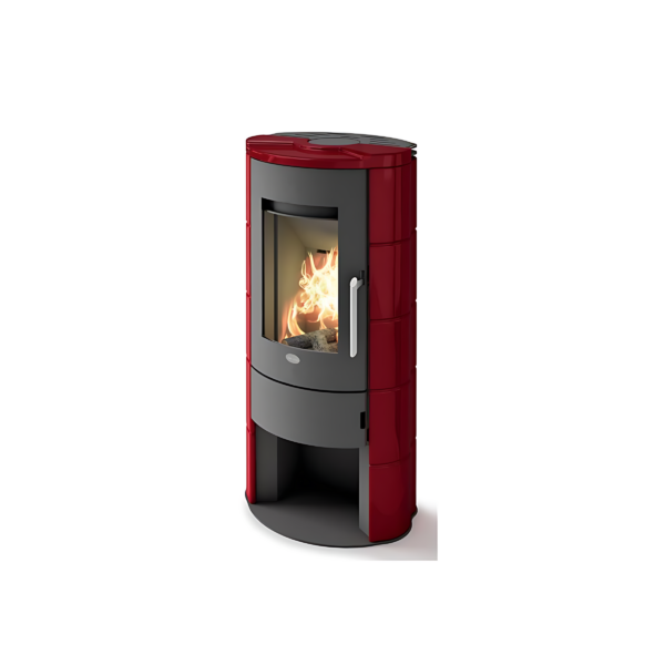 Poêle a bois étanche en céramique EVACALOR Marica 8kW