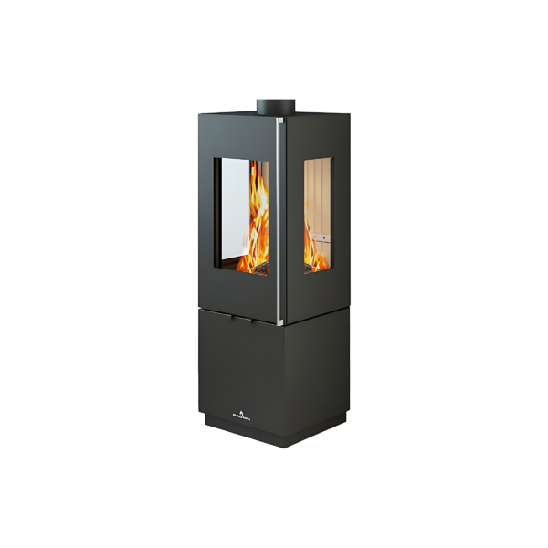 Poêle à bois raccordable BRONPI Bombay 3C 6kW