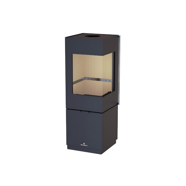 Poêle à bois raccordable BRONPI Bombay E 6kW