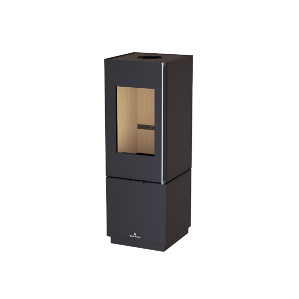 Poêle à bois raccordable BRONPI Bombay F 8kW