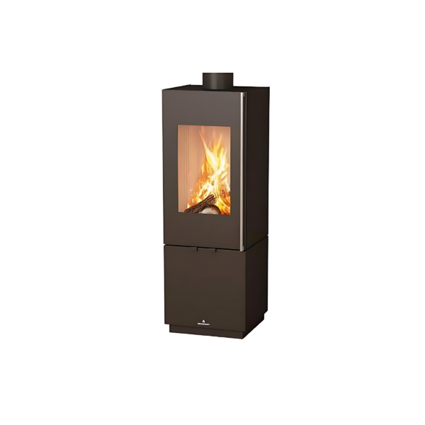 Poêle à bois raccordable BRONPI Bombay F 8kW