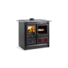 Cuisinière à bois LA NORDICA Rosa L 5.0 Steel 9.5kW