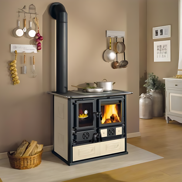 Cuisinière à bois LA NORDICA Rosa Sinistra Reverse 8.2kW