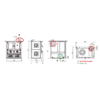 Cuisinière à bois LA NORDICA Rosetta 5.0 Ceramica Liberty 7.9 kW