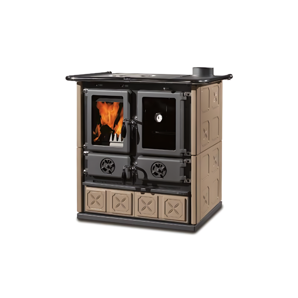 Cuisinière à bois LA NORDICA Rosetta 5.0 Maiolica 7.9kW