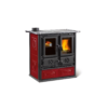 Cuisinière à bois LA NORDICA Rosetta Sinistra 5.0 Ceramica 7.9kW