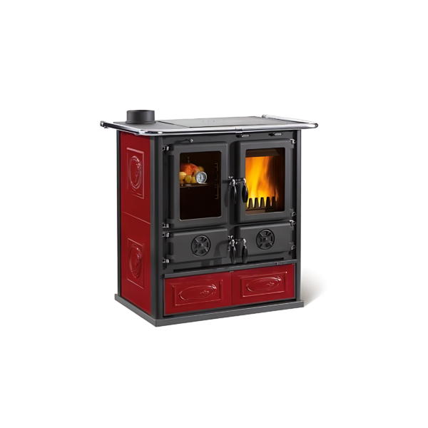 Cuisinière à bois LA NORDICA Rosetta Sinistra 5.0 Ceramica 7.9kW