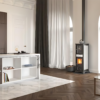 Poêle à bois avec four LA NORDICA Gemma Forno 5.0 Ceramica 7.3kW