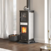 Poêle à bois avec four LA NORDICA Gemma Forno 5.0 Ceramica 7.3kW