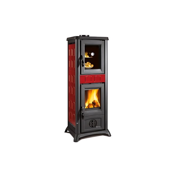 Poêle à bois avec four LA NORDICA Gemma Forno 5.0 Ceramica 7.3kW