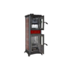 Poêle à bois avec four LA NORDICA Gemma Forno 5.0 Ceramica 7.3kW