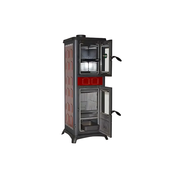 Poêle à bois avec four LA NORDICA Gemma Forno 5.0 Ceramica 7.3kW