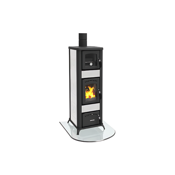 Poêle à bois avec four LINCAR Alice 490AZ 7kW