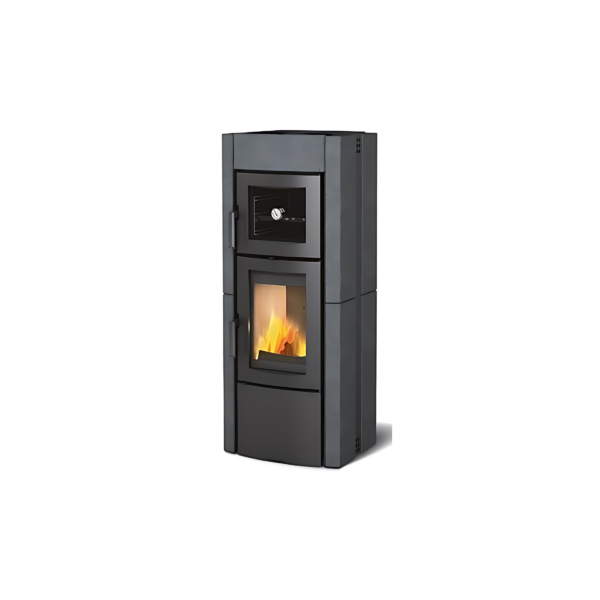 Poêle à bois avec four raccordable LA NORDICA Ester Forno Evo 8.2kW