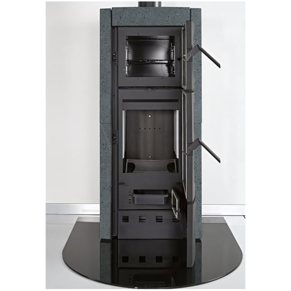 Poêle à bois avec four raccordable LA NORDICA Ester Forno Evo 8.2kW