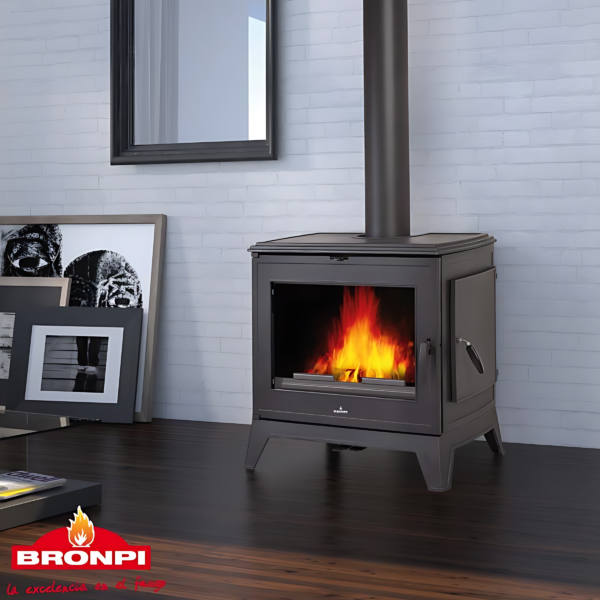 Poêle à bois en fonte BRONPI Derby 14.3kW