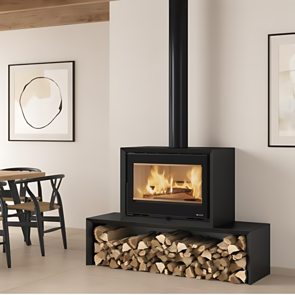 Poêle à bois raccordable LA NORDICA Dante 8.8kW