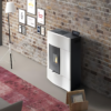 Poêle à granules extra plat céramique ORIGINE PHEBO Chimera 10kW