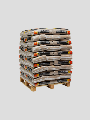 Palette de granulés de bois Premium Gruchy