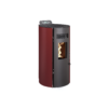 Poêle à Granulés Etanche EMAFLAM CALI Bordeaux 8,2 kW