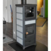 Poêle à bois avec four raccordable LA NORDICA Rossella Plus Forno Evo 9.1kW