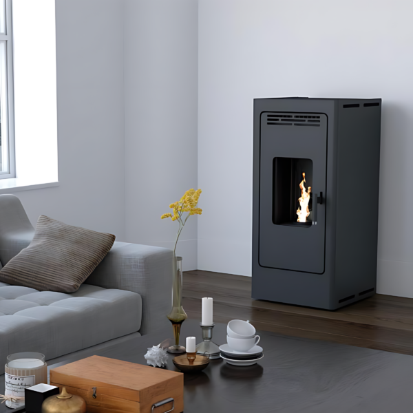 Poêle à granulés étanche fonte FIREMATIC BR9 8kW